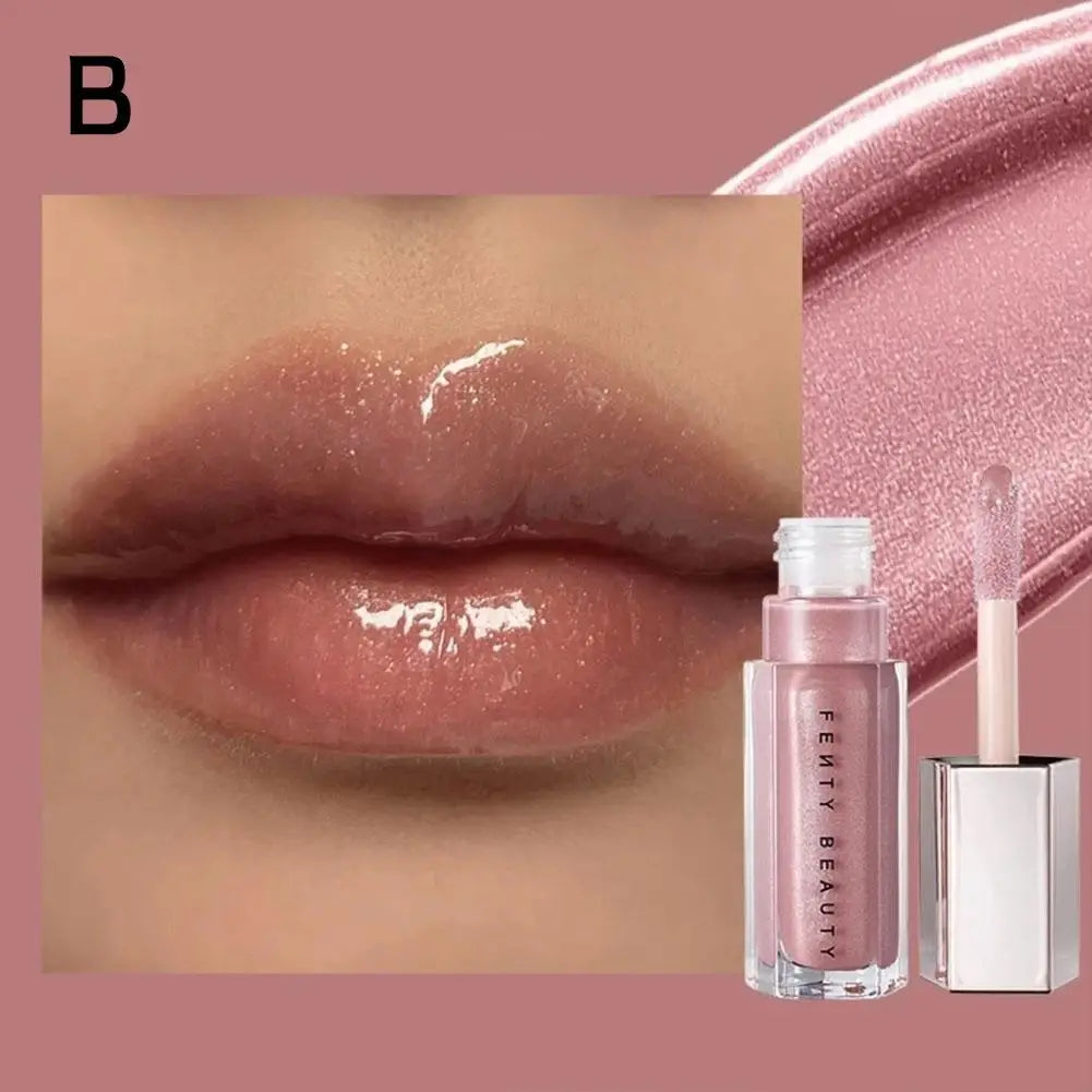 FentyBeauty Rihanna Gloss Lip Gloss Mirror Water Gloss Lip Gloss Makeup Stick for Long lasting Moisturizing and Nourishing Lips