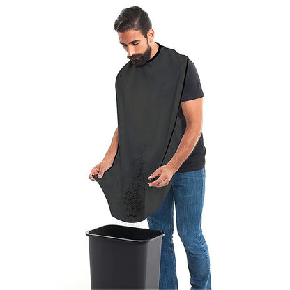 Shaving Apron for Man Beard Shaving Apron Care Bib Face Shaved Hair Adult Bibs Shaver Cleaning Hairdresser Clean Apron