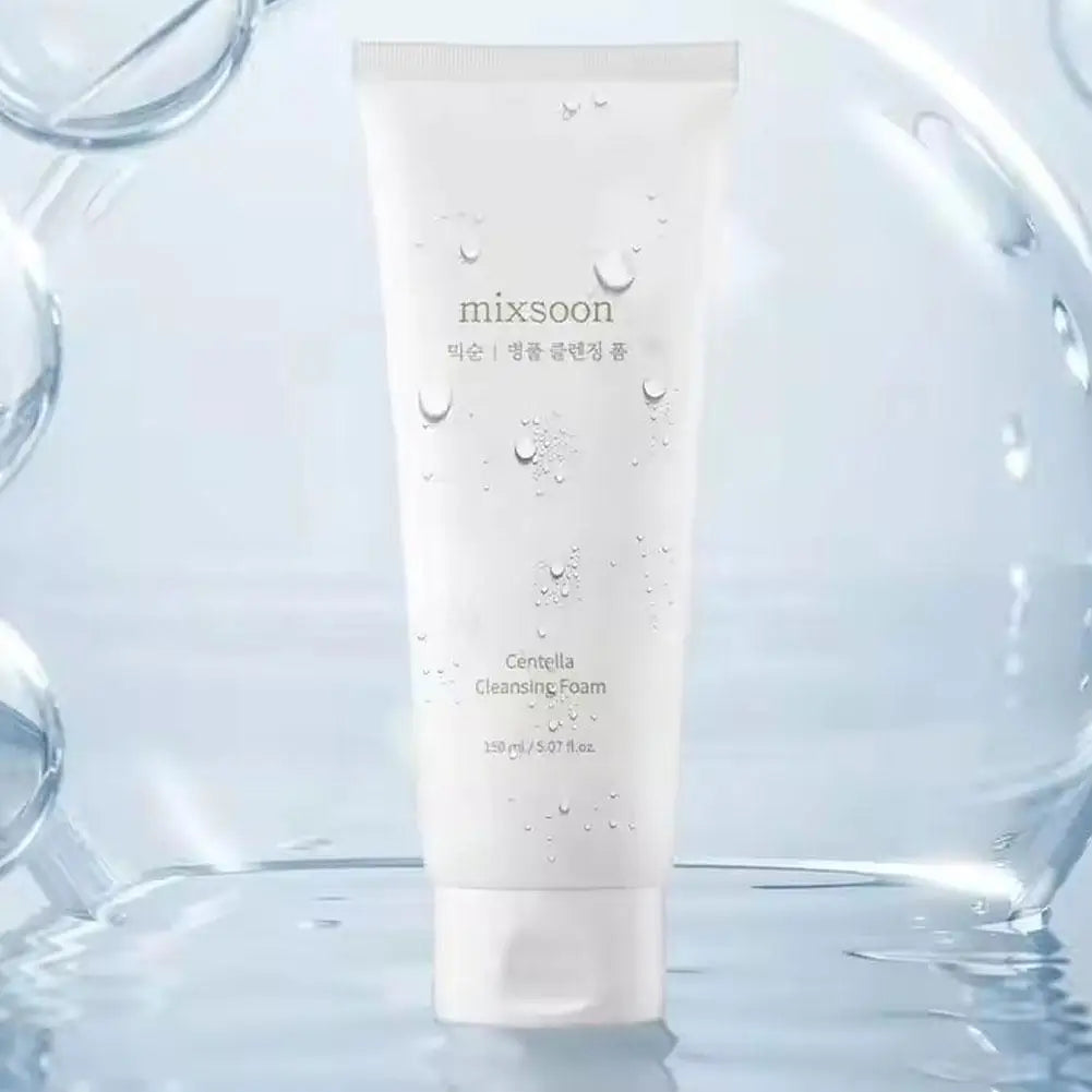 Korean Mixsoon Bean Cream Essence Sunscreen Centella Facial Cleaner Moisturizing Soothing Enhance Skin Elasticity Oil Control