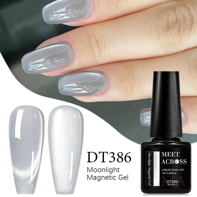 Cat Eye Gel Polish With Nail Magnet Tools For Creating Heart Shapes On Nails Semi Permanent Cat Magnetic Nail Art UV Gel Varnish