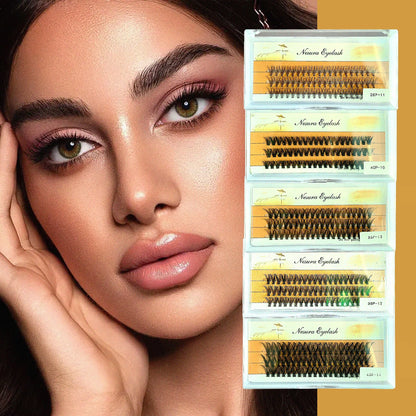 Cluster Eyelashes Kit Five Styles Available Single Eyelashes Clustered Simulation Natural DIY Eyelashes Thickness and Length