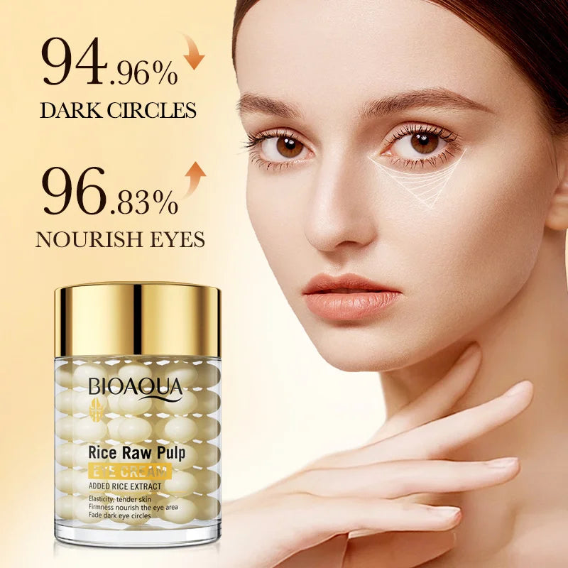 Instant Eye Bag Removal Cream Collagen Anti-Wrinkle Fade Fine Lines Firming Skin Anti Dark Circle Puffiness Brighten Eye Care
