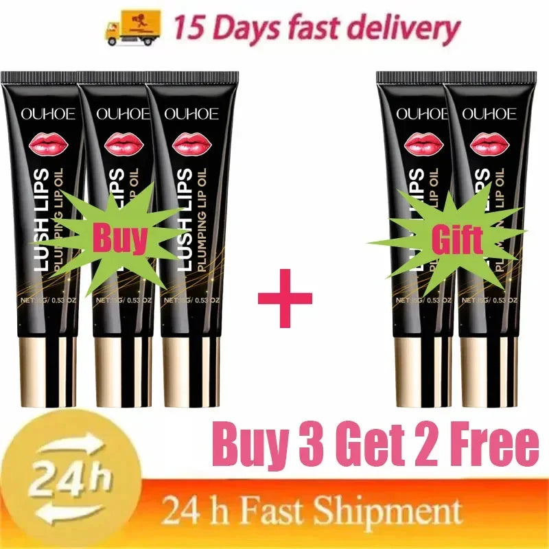 Lasting Volumising Lip Plumper Serum Instant Lips Elasticity Plumping Gloss Oils Reduce Fine Lines Moisturizing Sexy Lip Care