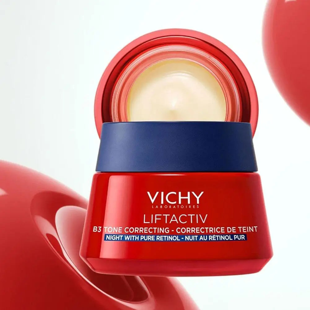VICHY Moisturizing Collagen Cream Nourishing Fade Fine Lines Brighten Skin Tender Skin Tone Lock Water Skin Care