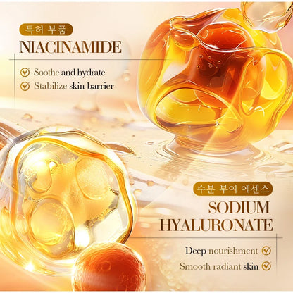 1/5/10PCS Rice Essence Face Sheet Mask,Niacinamide Hyaluronic Acid Hydrating Nourishing Brightening Tender Skin,Korean Skincare