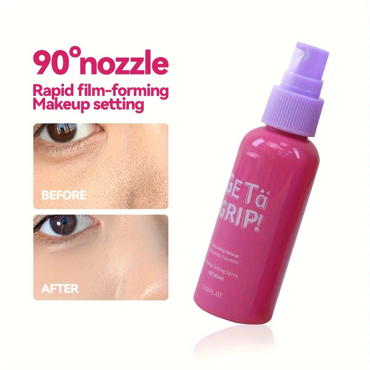 Watermelon flavor make-up spray-oil sustained, waterproof and quick-dry, to create a perfect make-up make-up spray