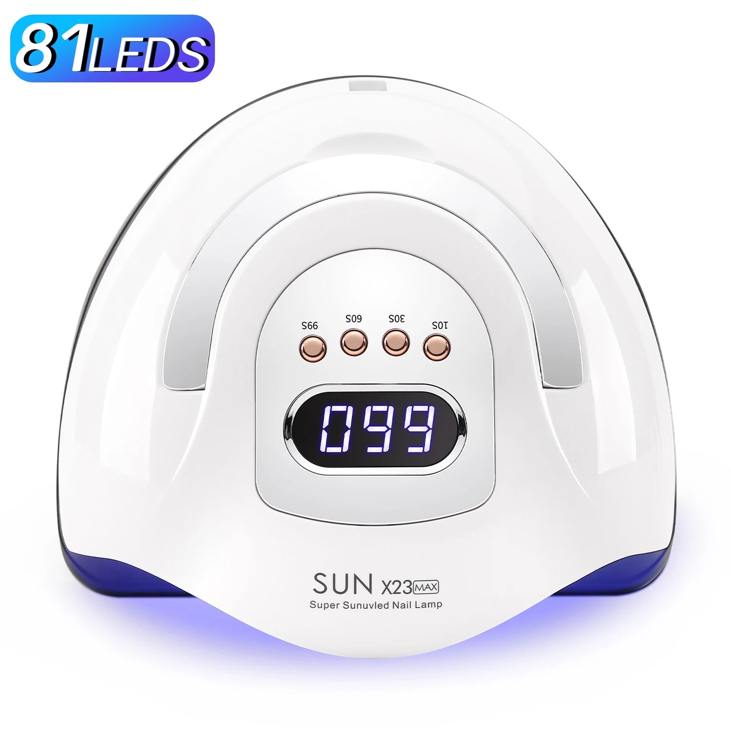 DianaBeauty 380W Professional UV LED Nail Lamp For Quick Drying Gel Nail Polish 90LEDS Gel Drying Lamp With 4 Timer Setting