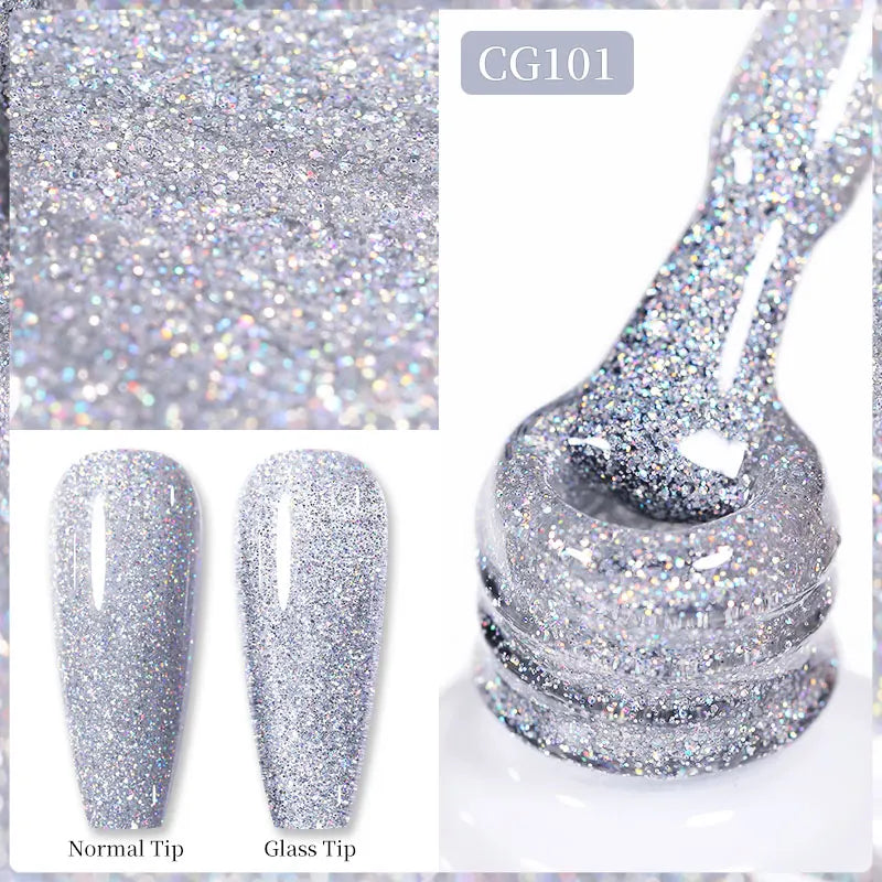 BORN PRETTY 10ml Nude Pink Gel Nail Polish Varnis Semi Permanent Nail Gel Varnish Soak Off UV Gel for Valentine's Day Gift Nails