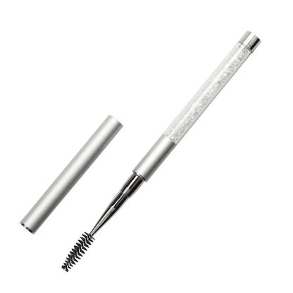 Rhinestone Handle Lash Brush Reusable Eyelash Brushes Mascara Applicator Wand Brushes Eyelash Extension Makeup Tool Eyelashes