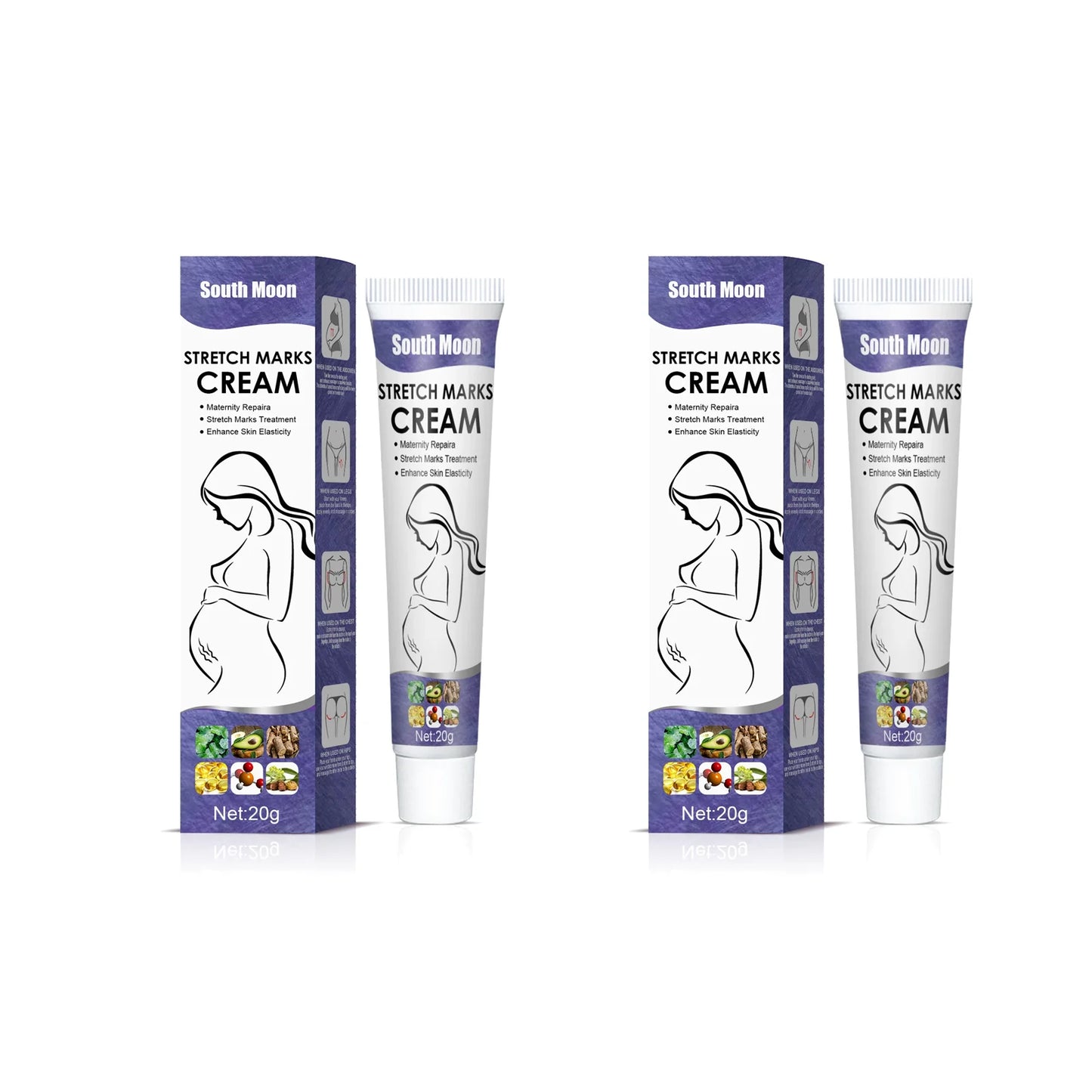 Pregnancy Stretch Removal Cream Fade Postpartum Obesity Lines Eliminate Body Belly Stretch Marks Improve Elasticity Firming Skin