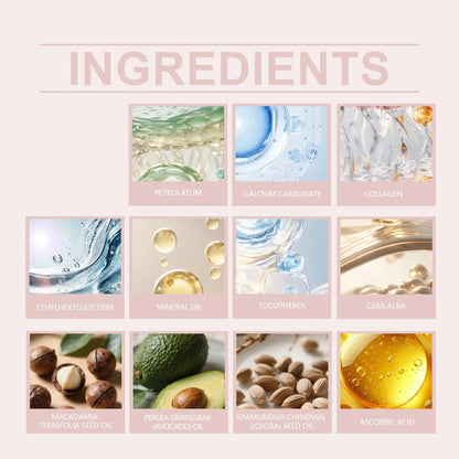 Calcium Volume Multi Balm Hydrating Anti Aging Fade Fine Lines Firming Skin Brightening Nourishing Collagen Moisturing Stick