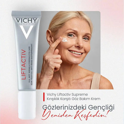 15ml Vichy Moisturizing Eye Serum Active Shaping Eye Cream Fade Fine Line Anti Wrinkle Natural Herbal Anti Dark Circle Eye Care