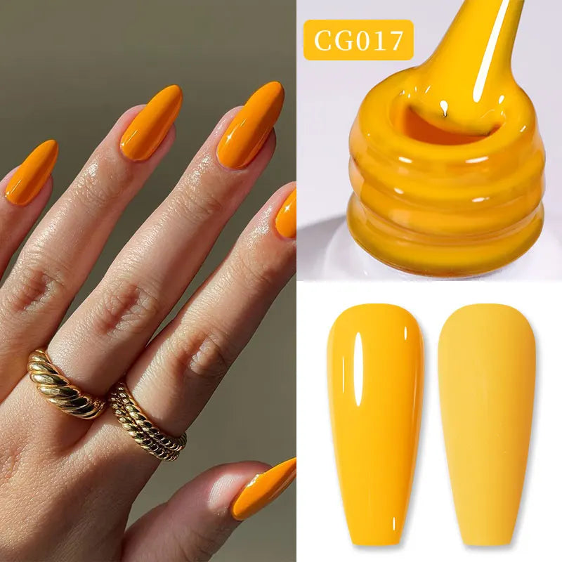 BORN PRETTY 10ml Nude Pink Gel Nail Polish Varnis Semi Permanent Nail Gel Varnish Soak Off UV Gel for Valentine's Day Gift Nails