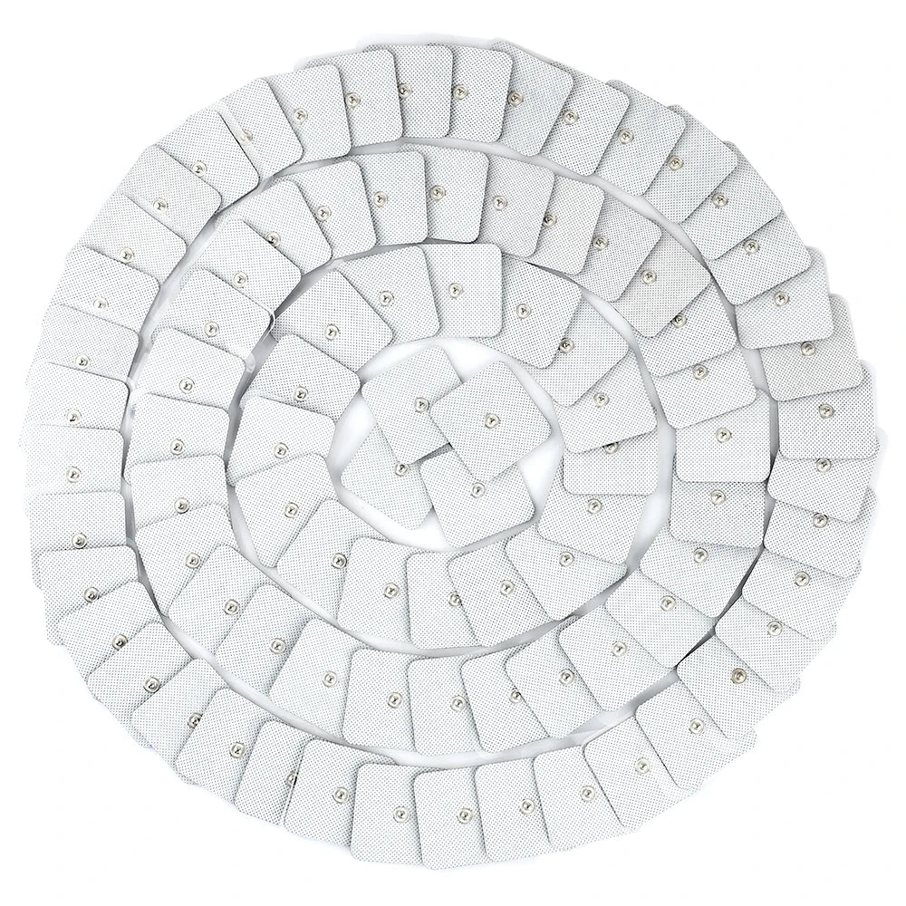 50/25/20/10Pairs Electrode Pad Self Adhesive Electrodes for TENS Muscle Stimulator Replacement Patch Reusable Gel Patches
