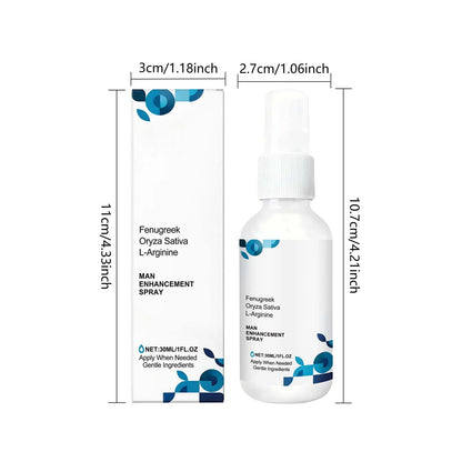 Men's Body Care Spray: Gentle Ingredients Nourish & Protect Skin, Delivers Daily Vitality for Comfortable Skin