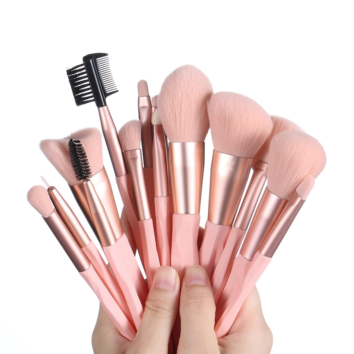 15pcs Premium Makeup Brush Loose Brush Blush Brush Foundation Brush Eyeshadow Eyeliner Brush Full Set Of Professional MakeupTool