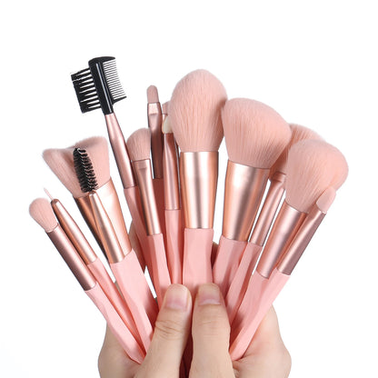 15pcs Premium Makeup Brush Loose Brush Blush Brush Foundation Brush Eyeshadow Eyeliner Brush Full Set Of Professional MakeupTool