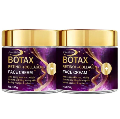 Botax Retinol & Collagen Face Cream for Anti-Aging Skincare, Visibly Firming & Lifting for Radiant Skin.