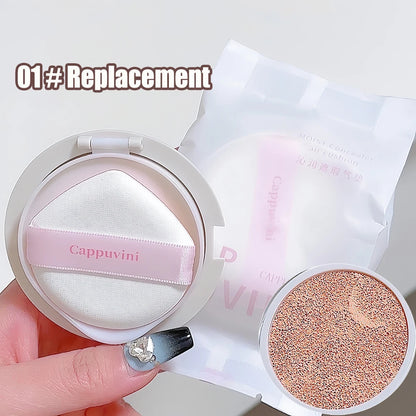 BB Cream Air Cushion Foundation Full Coverage Waterproof Long-lasting Concealer 3 Colors Cushion Compact Face Makeup Base