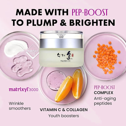 Collagen Anti Aging Face Cream With Peptide Complex Facial Wrinkle Day/Night Cream Face Moisturizer Korean 50g