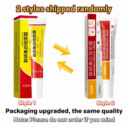 Whitening Freckle Cream Face Brightening Cream Niacinamide Reduce Chloasma Melasma Melanin Fade Fine Lines Lighten Dark Skincare