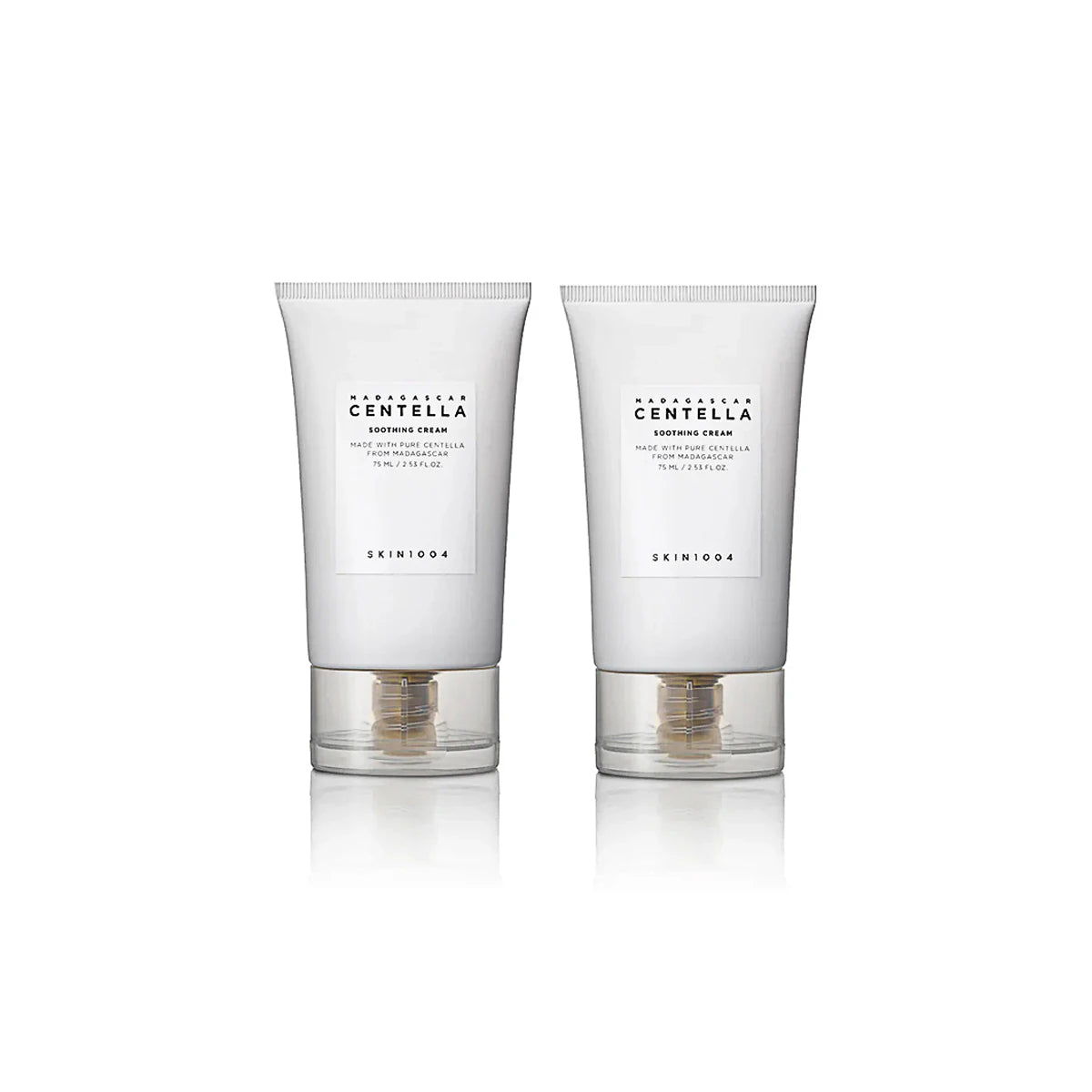 SKIN1004 Madagascar Centella Soothing Cream 30ml*2,Gentle Nourishing Texture,Barrier Repair Cream,Soothes,K-Beauty,Korean Makeup