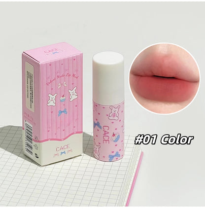 Little Bunny Lip Mud Set Velvet Nude Matte Texture Silky Lipstick Makeup