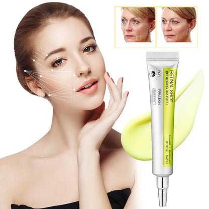 Retinol Shot Eye Essence Serum Long Lasting Moisturizing Dark Circles Wrinkles Smoothing Gentle Non Irritating Eye Skin Care