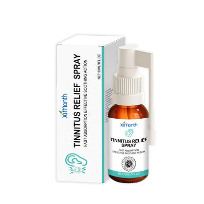 Tinnitus Relief Spray Improve Ear Ringing Discomfort Soothing Ear Itching Hearing Improvement Earwax Cleaner Anti Tinnitus Spray