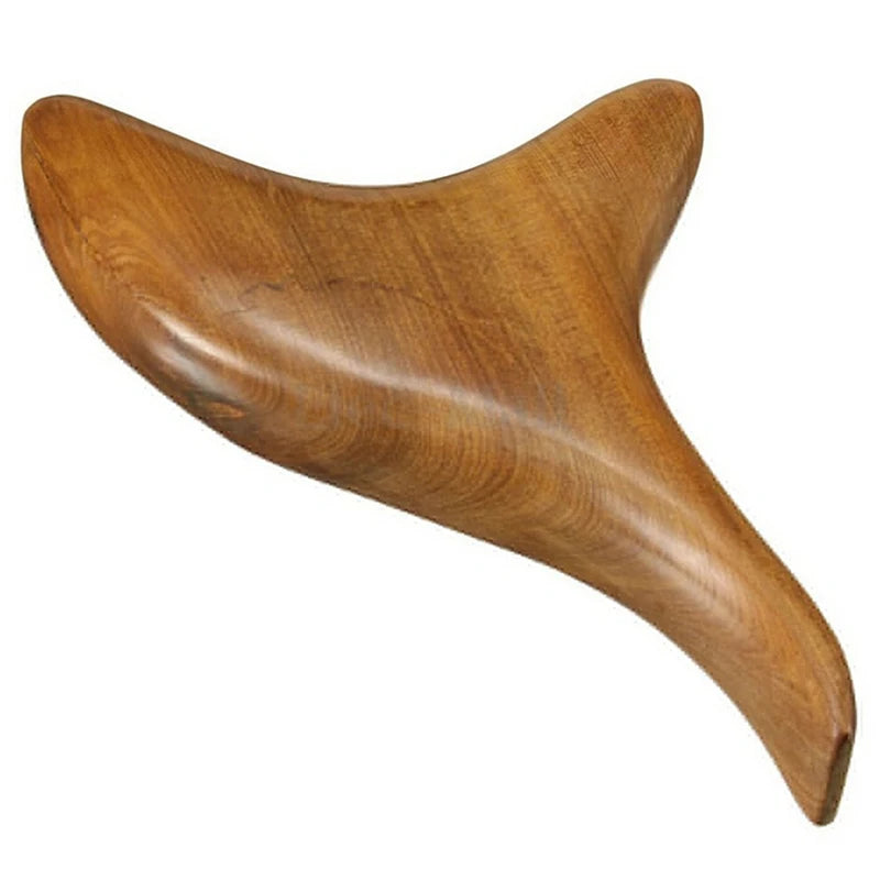 Camphor Wood Trigonometric Massage Cone Wooden Lymphatic Massage Stick Foot Massager Gua Sha Board Acupuncture Pen Stick