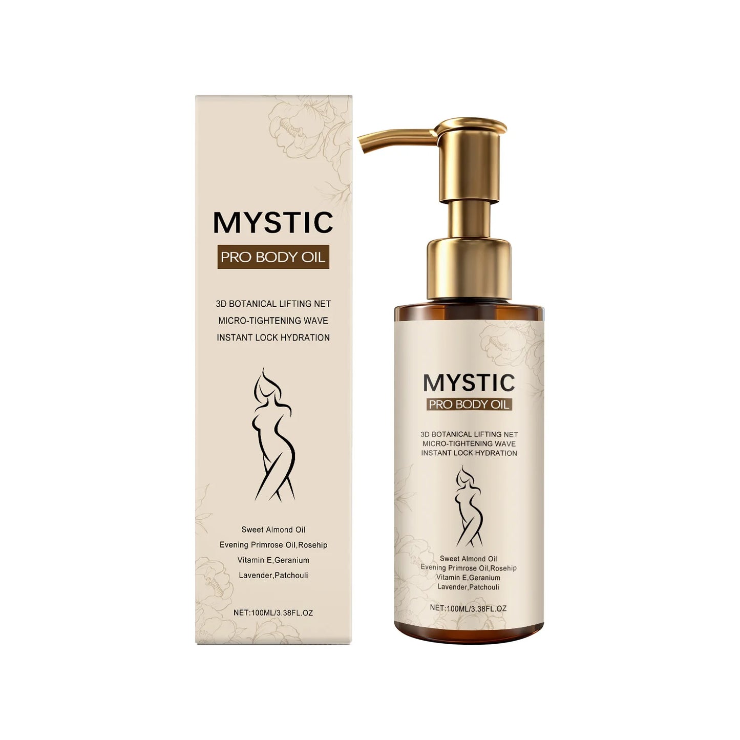 Firming Body Oil Glowing Nourishing Tightening Chest Thighs Brightening Improve Sagging Smoothing Moisturizing Massage Skin Care