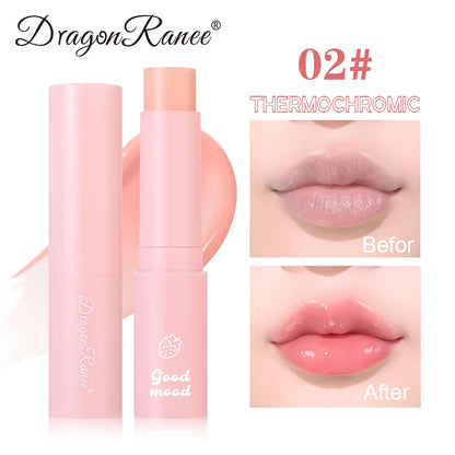 Long Lasting Color Change Lip Balm Moisturizing Hydrating Repair Lip Care Jelly Lipstick Fruity Tint Makeup
