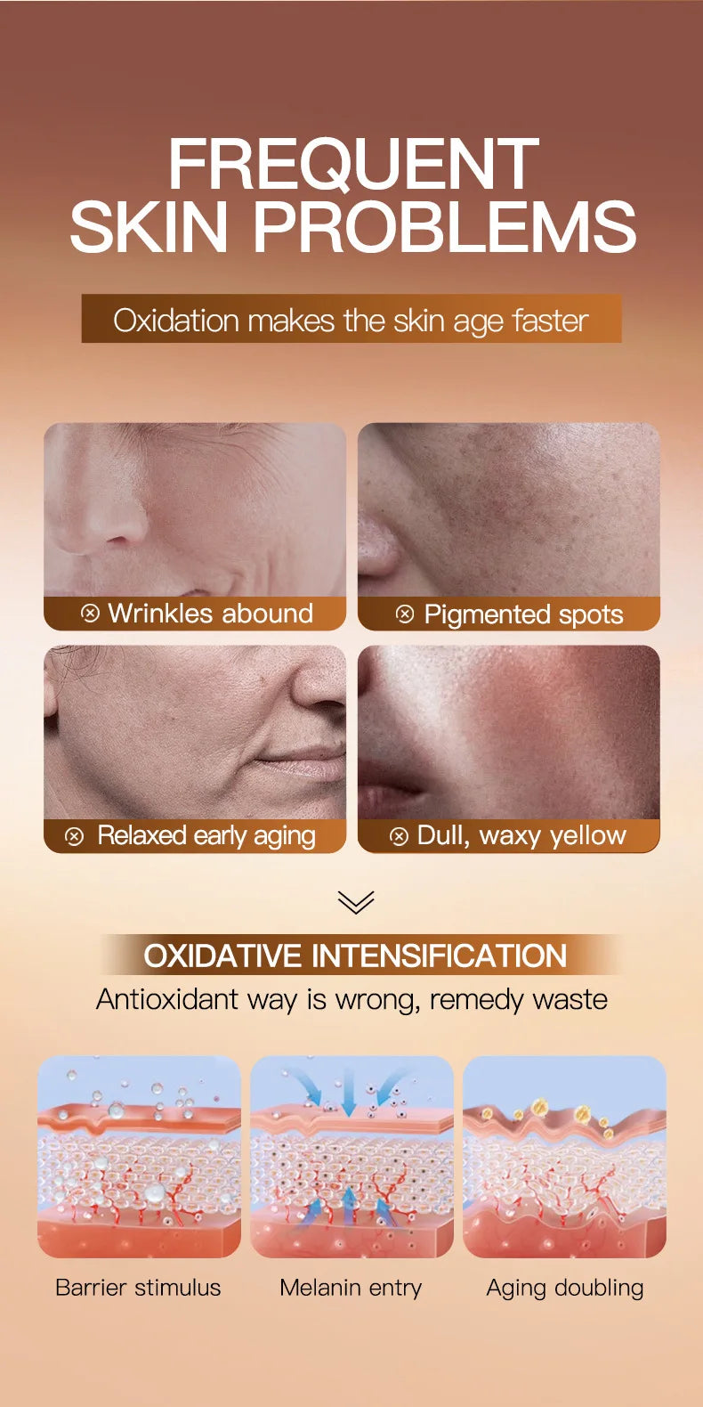 SADOER Sea Buckthorn Vitamin C Facial Serum: Brightening Anti-Aging Skin Repair Essence 30ml
