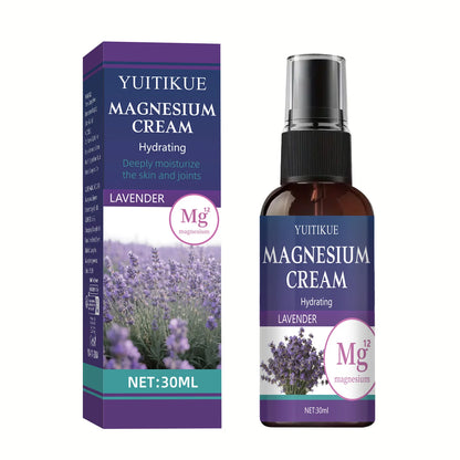 YUITIKUE Magnesium Care Spray 30ml - Joint & Muscle Soothing with Lavender, Fast Absorption, Travel Size for Active Lifestyles