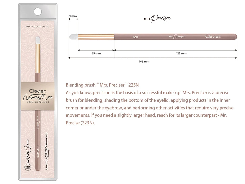 Clavier Makeup Brushes For Cosmetic Foundation Eyeliner Powder Blush Eyeshadow Brush Make up Beauty Tool Soft Professional