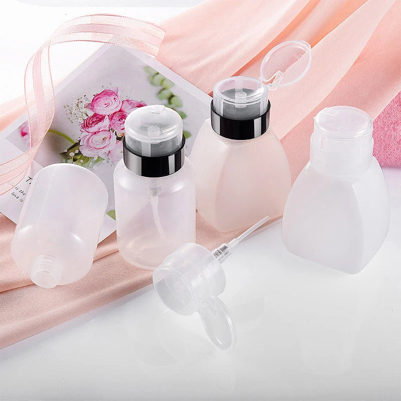 50/150/180/250ml Empty Pump Dispenser Liquid UV Gel Polish Nail Art Polish Clean Bottle Polish Cleanser Remover Bottle