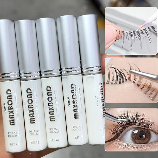 7g False Eyelash Extension Glue Makeup Long Lasting Waterproof Fast Dry Strong No Irritation Transparent Eyelashes Primer Tools#
