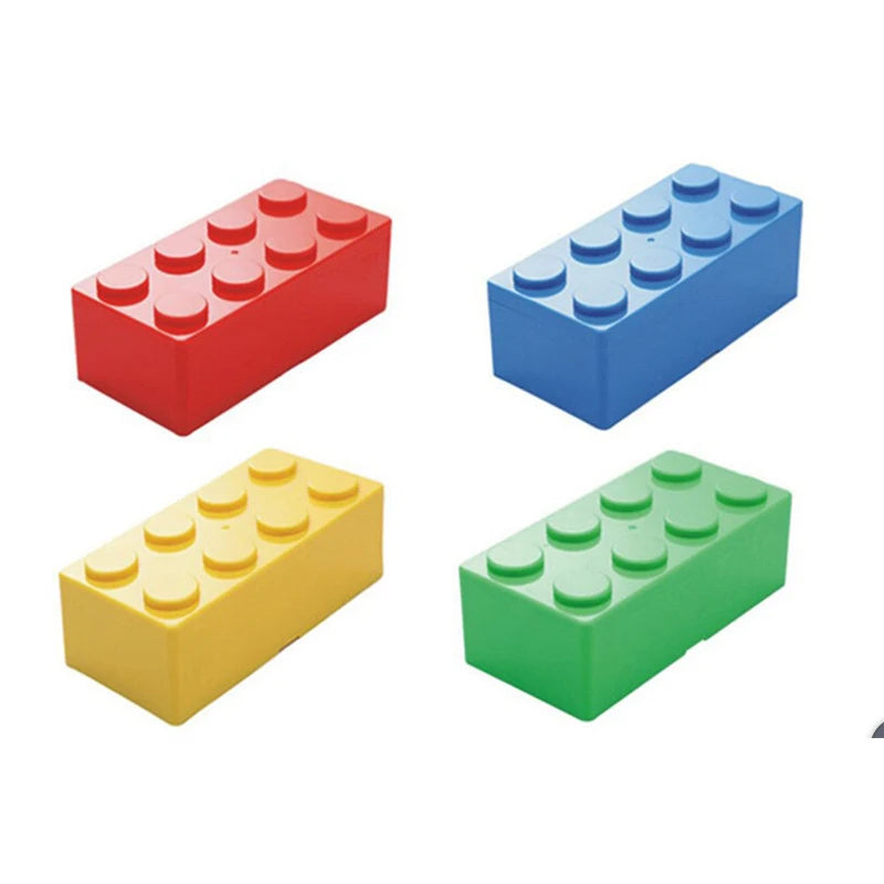 Building Blocks Storage Box Desktop Makeup Cosmetic Box Space Saving Office Storage Box for Jewelry Sundries Pen