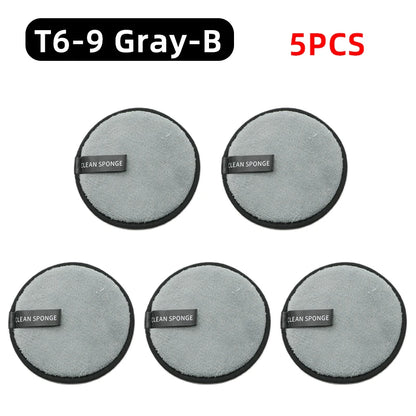 OGEYERO Reusable Makeup Remover Pads Cotton Wipes Microfiber Make Up Removal Sponge Cotton Cleaning Pads Tool