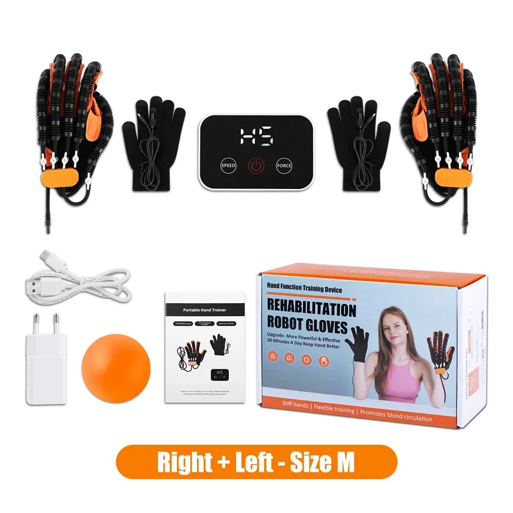 Rehabilitation Robot Gloves Hemiplegia Training Equipment Stroke Hemiplegia Hand Function Recovery Finger Trainer Exerciser