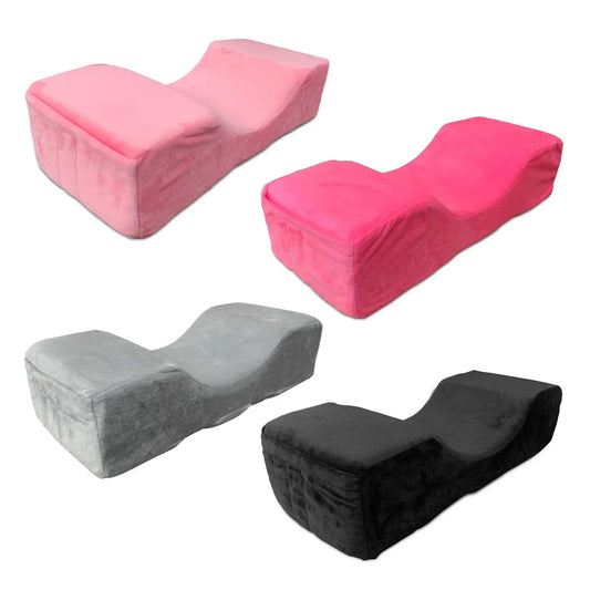 1pcLash Pillow Neck Support Eyelash Soft Pillow Grafting Eyelashes Memory Foam Eyelash Extension Pillow With Pocket Makeup Salon