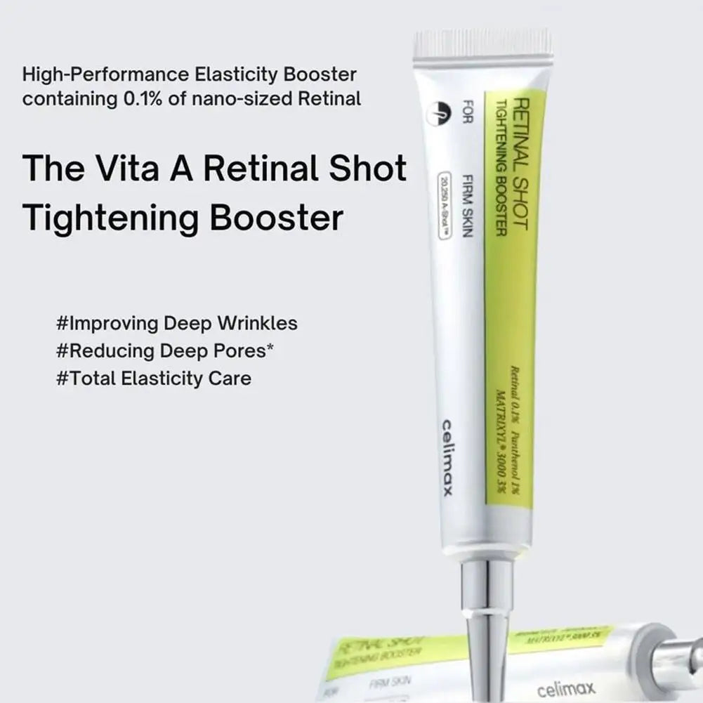 Korean Retinol Shot Eye Tightening Moisturizing Cream Anti Aging Firming Skin Reducing Fine Lines Deeply Nourishing Skin Care