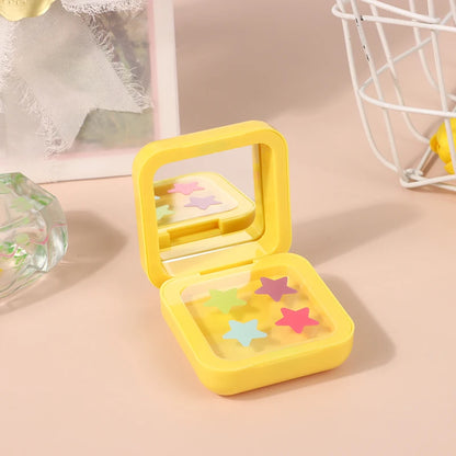 1Box Acne Patch Fade Makeup Tool Acne Removal Stickers Four-color Concealer 32 Patches Star Style With Mirror Repair Invisible