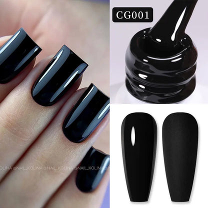 BORN PRETTY 10ml Nude Pink Gel Nail Polish Varnis Semi Permanent Nail Gel Varnish Soak Off UV Gel for Valentine's Day Gift Nails