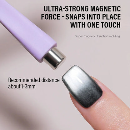 Multi-Functional Starfish Nail Magnet 8-in-1 Nail Art Tool Strong Magnetic Force Stick Anti-Fall Silicone Cover Cat Eye Manicure