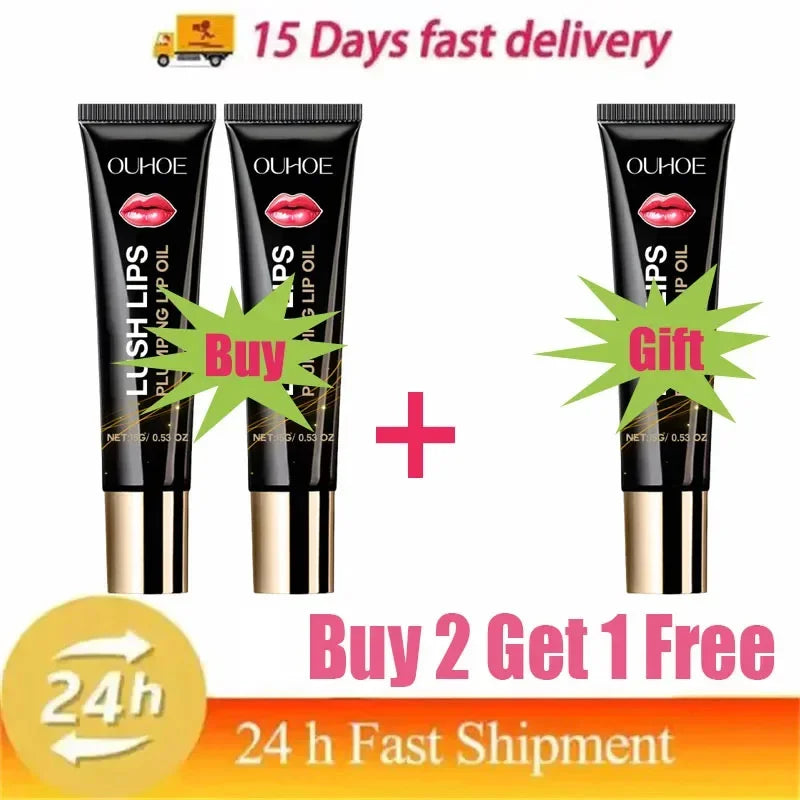 Lasting Volumising Lip Plumper Serum Instant Lips Elasticity Plumping Gloss Oils Reduce Fine Lines Moisturizing Sexy Lip Care