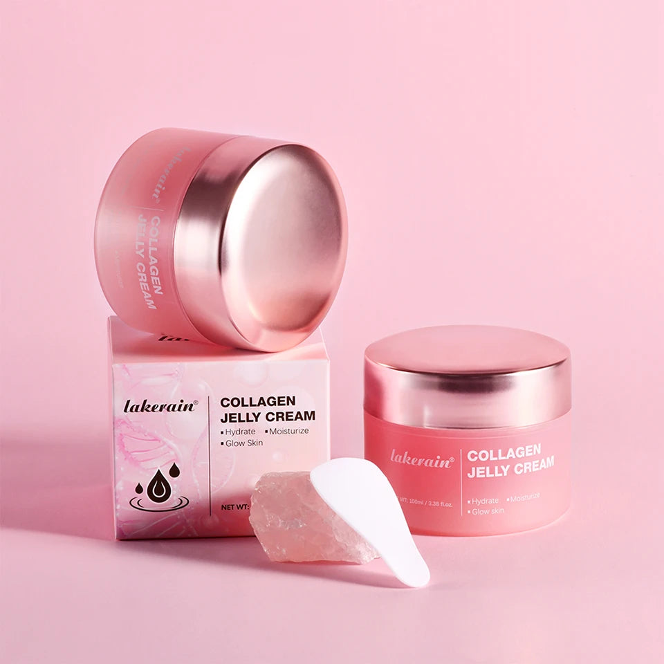 Anti Aging Collagen Face Cream 100ml Niacinamide Moisturizer Hydrating Gel For Tightening Soothing Firmness Skincare