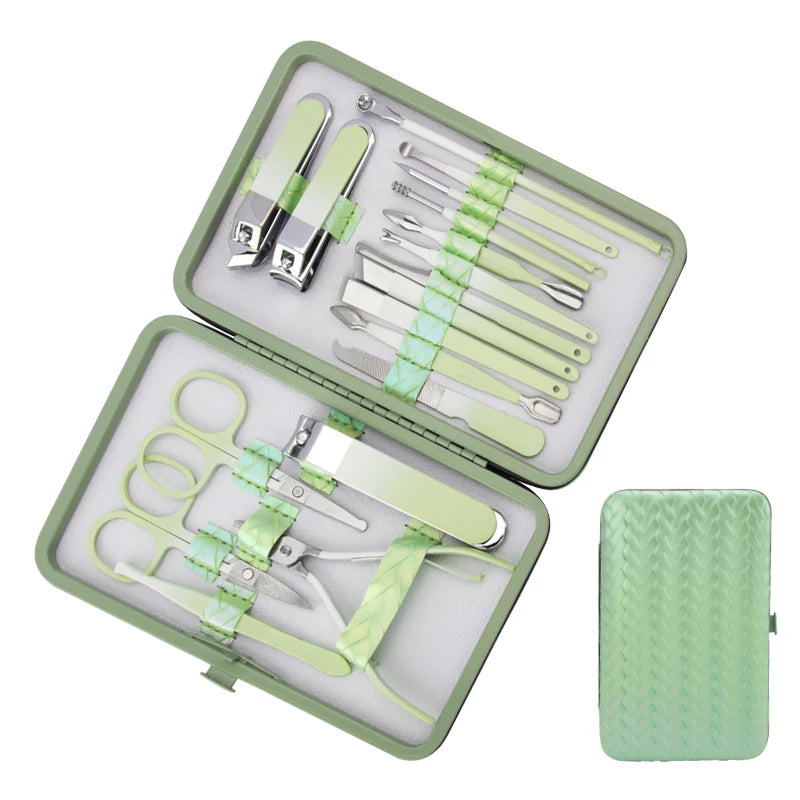 New Nail Clipper Set Nail Clipper Full Set Of Tools Manicure To Remove Dead Skin Diagonal Nail Pliers Manicure Nail Nails 18 Pie