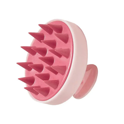 2-in-1 Silicone Scalp Massager & Shampoo Brush - Painless Hair Growth Stimulator for Shower, Gentle Head Spa Tool