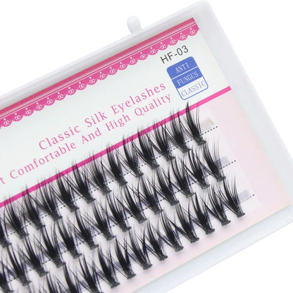 Russian Volume False Eyelashes 30D Mink Eyelash Extension Natural C/D/DD Curly Mixed Length Makeup False Eyelashes Cilia